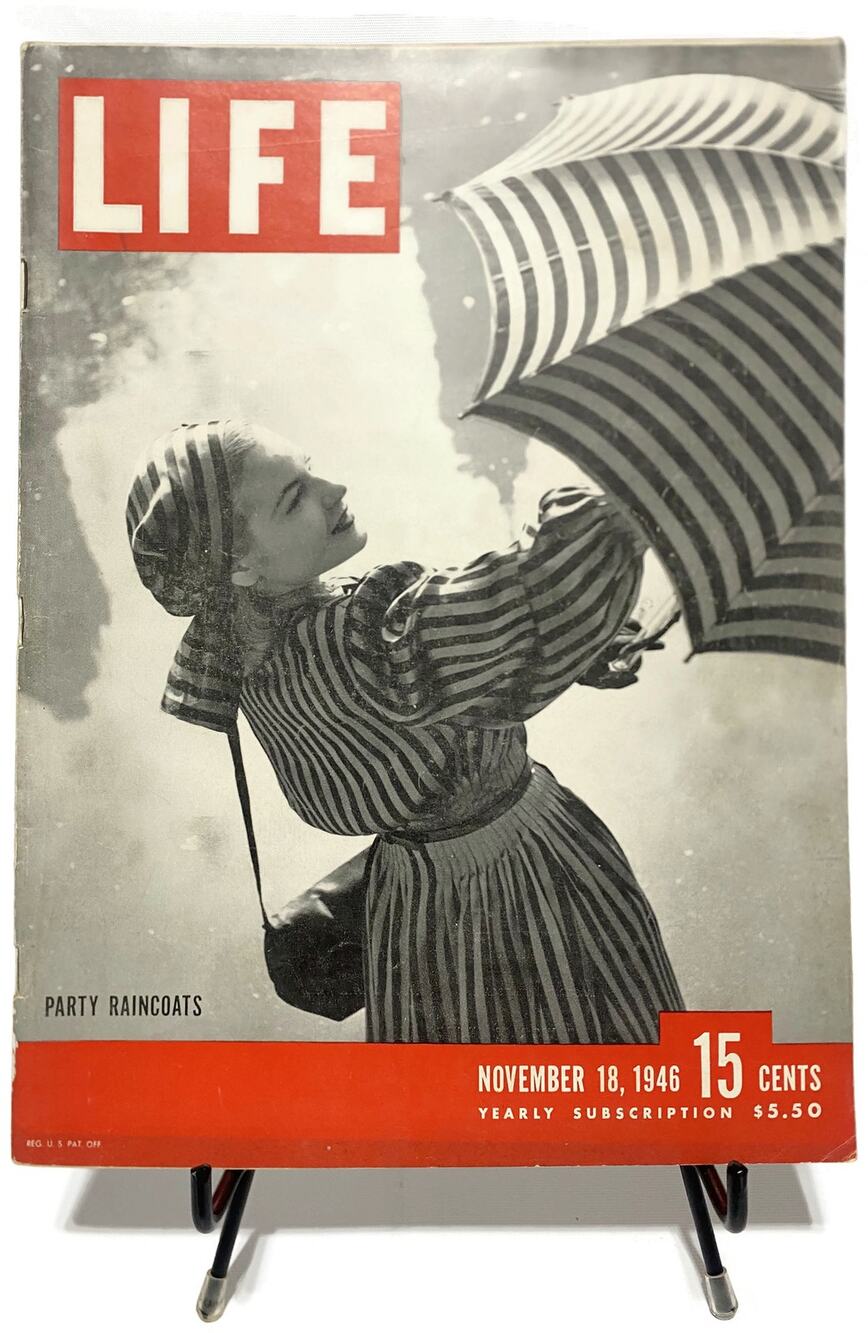 LIFE Magazine November 18 1946 Party Raincoats Republicans New Political Era